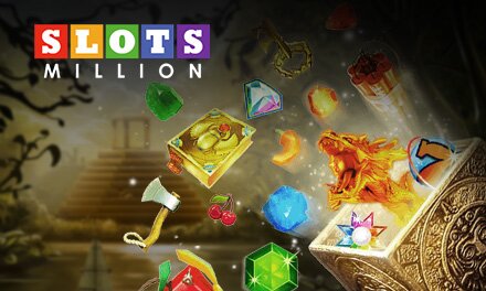 SlotsMillion: 100% up to £100 + 100 bonus spins