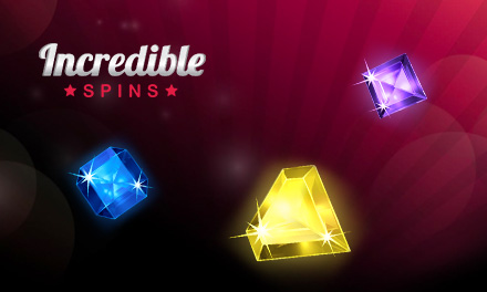 Incredible Spins Welcome Bonus up to 500 Free Spins!