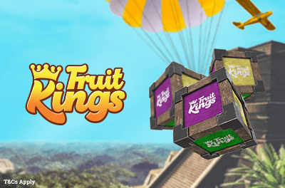 FruitKings Casino: 100% Welcome Bonus up to £50 + 100 Free Spins