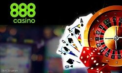 888 Casino: Receive a 100% match bonus up to €140