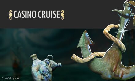 Casino Cruise: Get a welcome package worth €1,000 + 200 free spins
