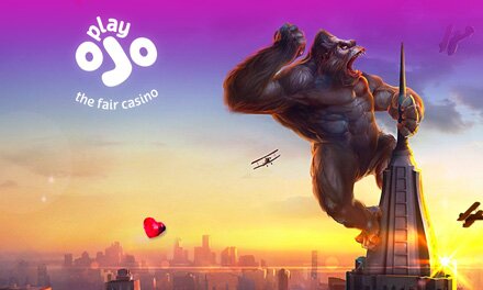 PlayOJO Casino: 50 kierrätysvapaata ilmaiskierrosta + 20 kierrosta extraa
