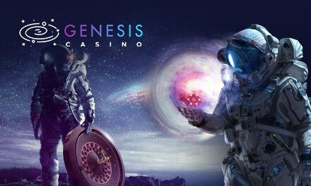 Genesis Casino – 100 % bonus 100 € asti + 300 ilmaiskierrosta